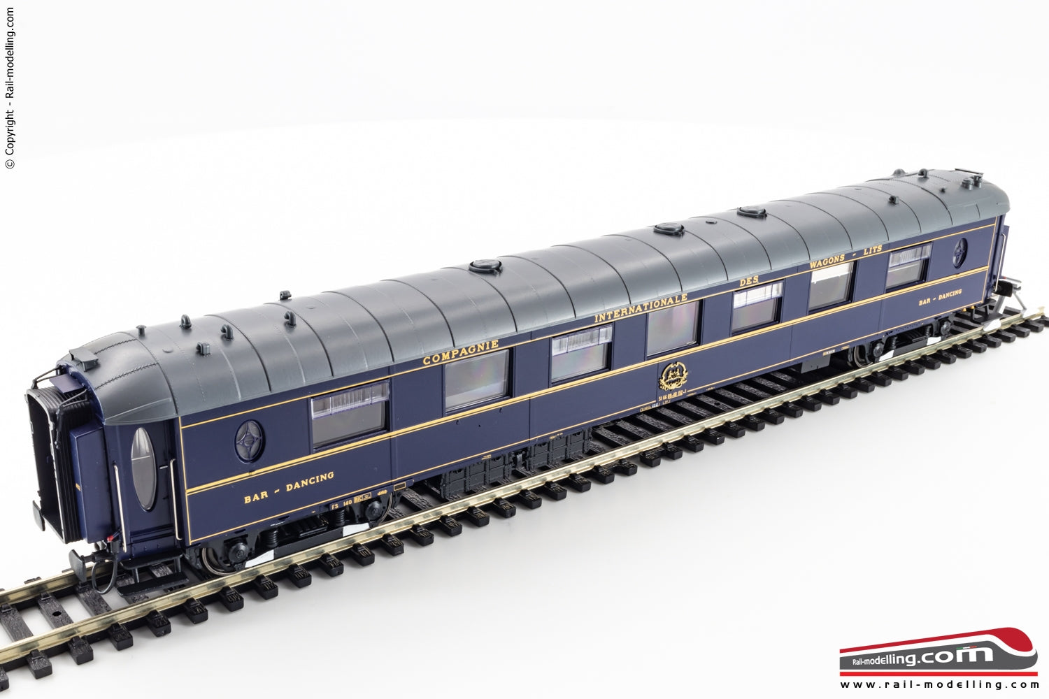 LS MODELS 49999 - H0 187 - Carrozza CIWL Bar Dancing nella livrea d'origine ep. IV