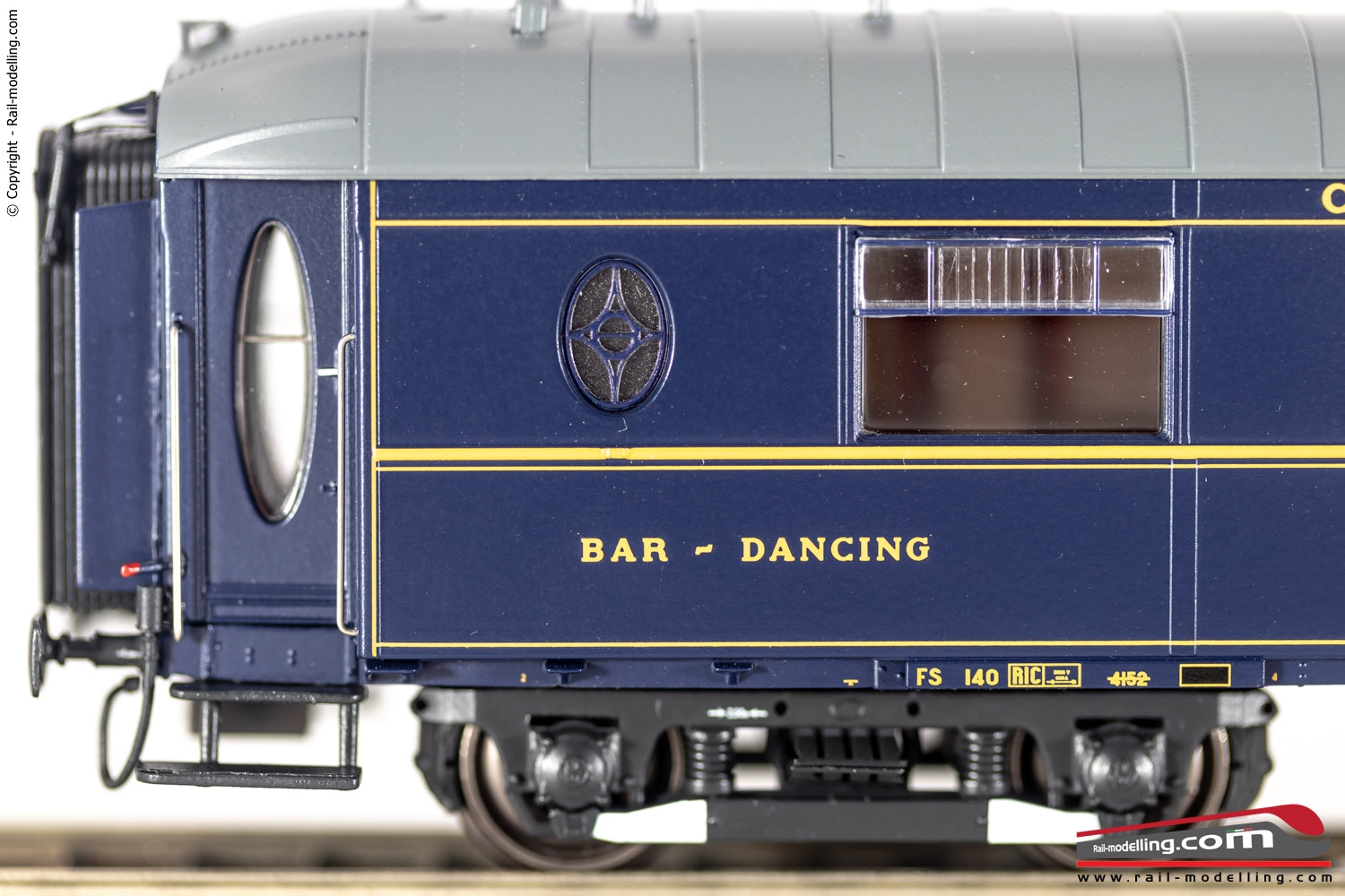 LS MODELS 49999 - H0 187 - Carrozza CIWL Bar Dancing nella livrea d'origine ep. IV