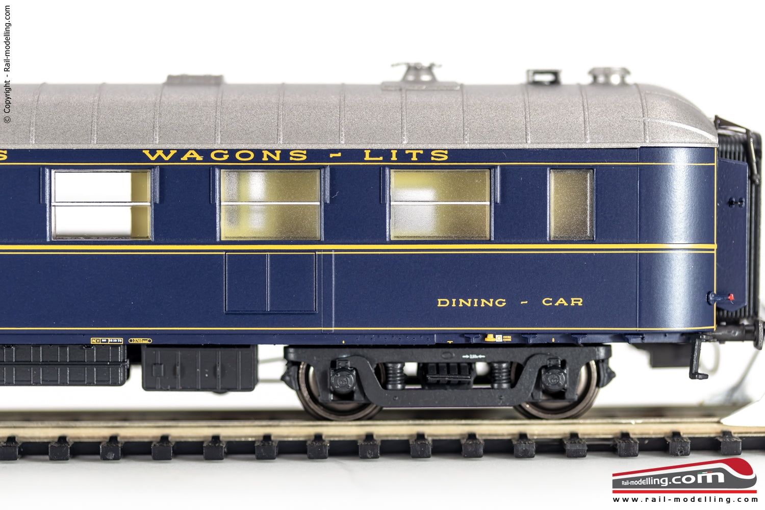 LS MODELS PI99104 - H0 187 - Carrozza Buffet bar Breda FS WR Breda Buffet-Bar, livrea CIWL, ep IV