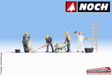 NOCH 15055 - H0 1:87 - Set figurini muratori e manovali