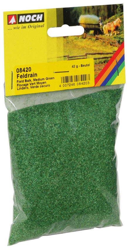 NOCH 08420 - Confezione erba segatura verde medio da 42g