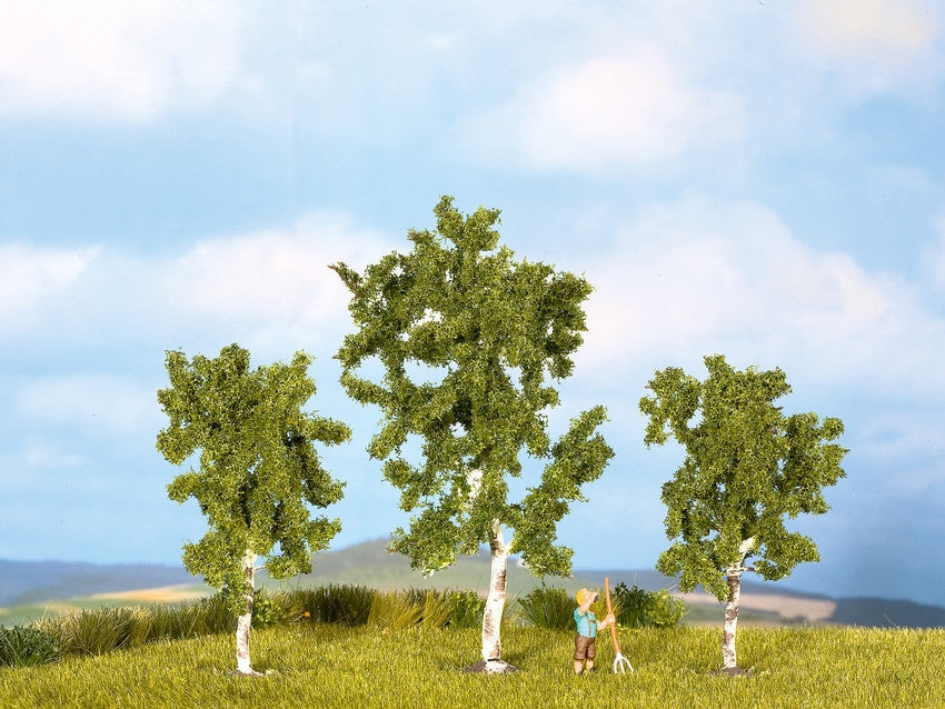 NOCH 25120 - Alberi di betulla 3 pz altezze da 8 a 10 cm