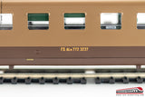 OS.KAR 2016 - H0 187 - Automotrice Diesel FS ALn 772.3237 castano isabella a trombe lunghe Ep.V