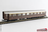 OSKAR 3105 - H0 1:87 - Carrozza passeggeri FS livrea castano 1 cl. Az 13026