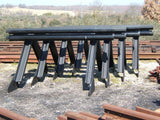 RAIL-MOD 00106N - H0 1:87 - Paraurti respingente per terminale ferroviario FS Nero