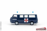 PIRATA BREKINA 238000CAR - H0 1:87 - Furgone Fiat 238 versione ambulanza Carabinieri
