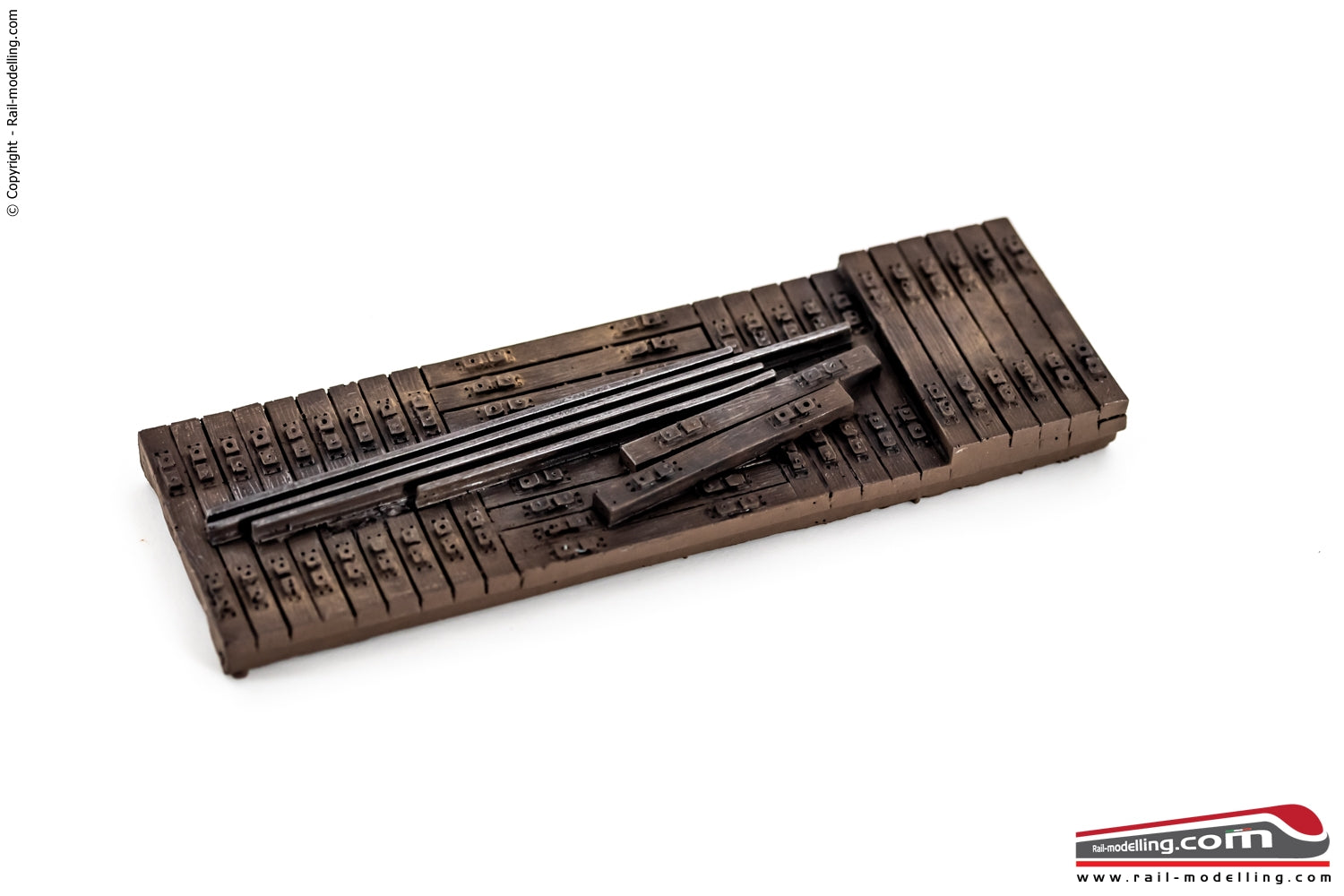 RAIL-MOD 00121 - H0 187 - Carico traversine ferroviarie FS in disuso per carri tipo E 