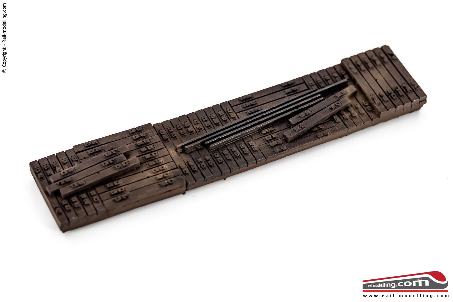 RAIL-MOD 00122 - H0 187 - Carico traversine ferroviarie FS in disuso per carri tipo Eaos 