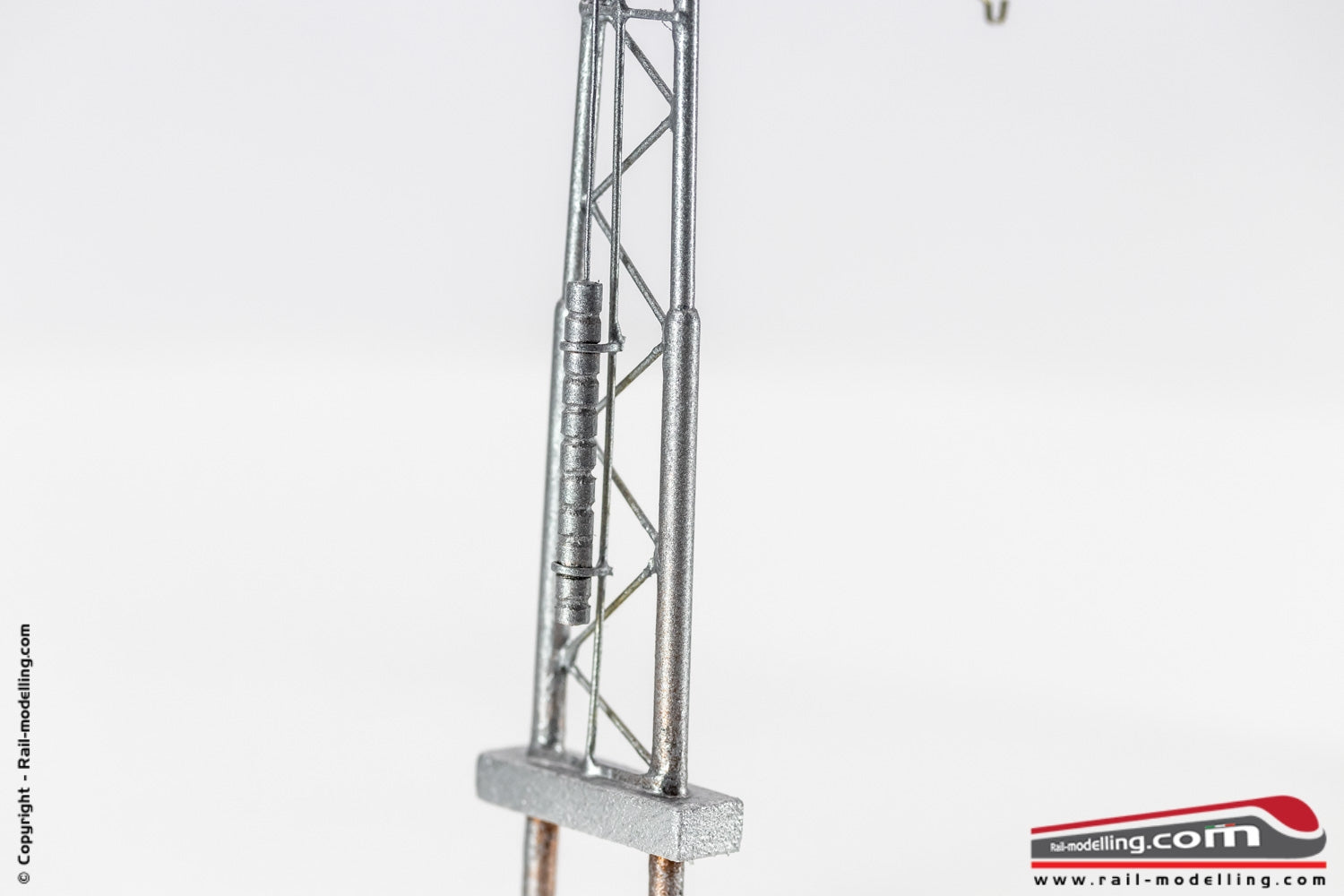 RAIL-MOD 00731 - H0 1:87 - Portale per linea aerea catenaria FS con contrappesi e poligazione esterna