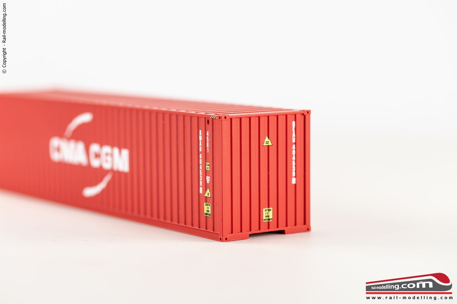 RAIL-MOD C01 - H0 187 - Container 40 CMA-CMG Rosso