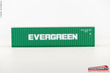 RAIL-MOD C02 - H0 187 - Container 40 EVERGREEN Verde