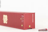 RAIL-MOD C05 - H0 187 - Container 40 MSC Marrone