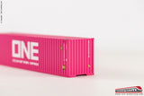 RAIL-MOD C07 - H0 187 - Container 40 ONE Rosa