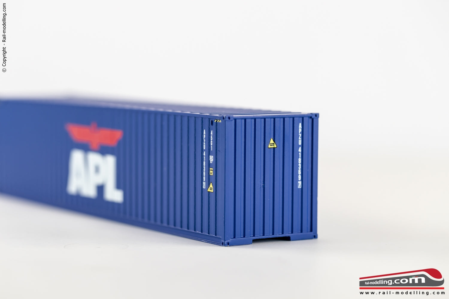 RAIL-MOD C10 - H0 187 - Container 40 APL Blu
