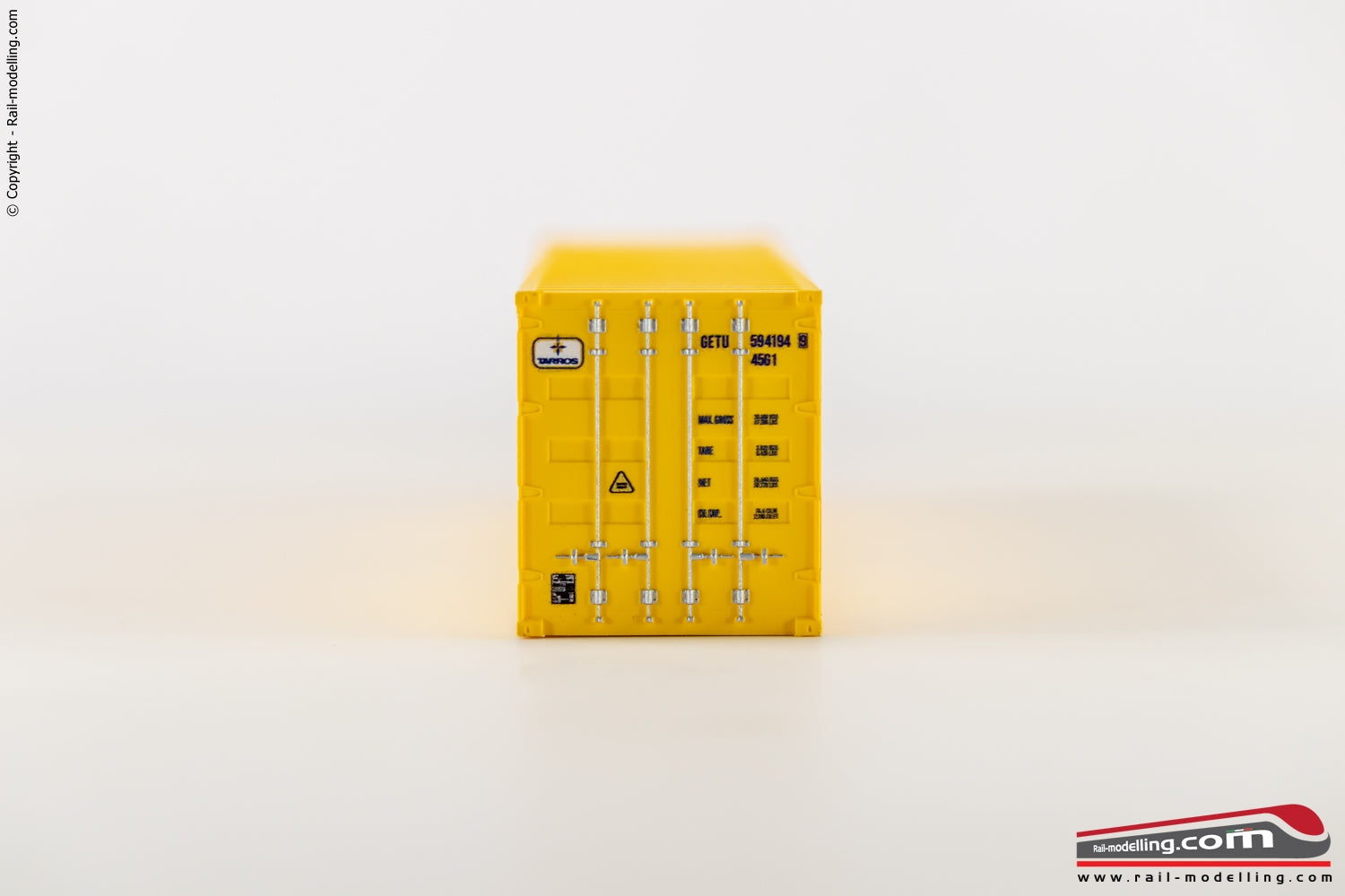 RAIL-MOD C10 - H0 187 - Container 40 Tarros Giallo