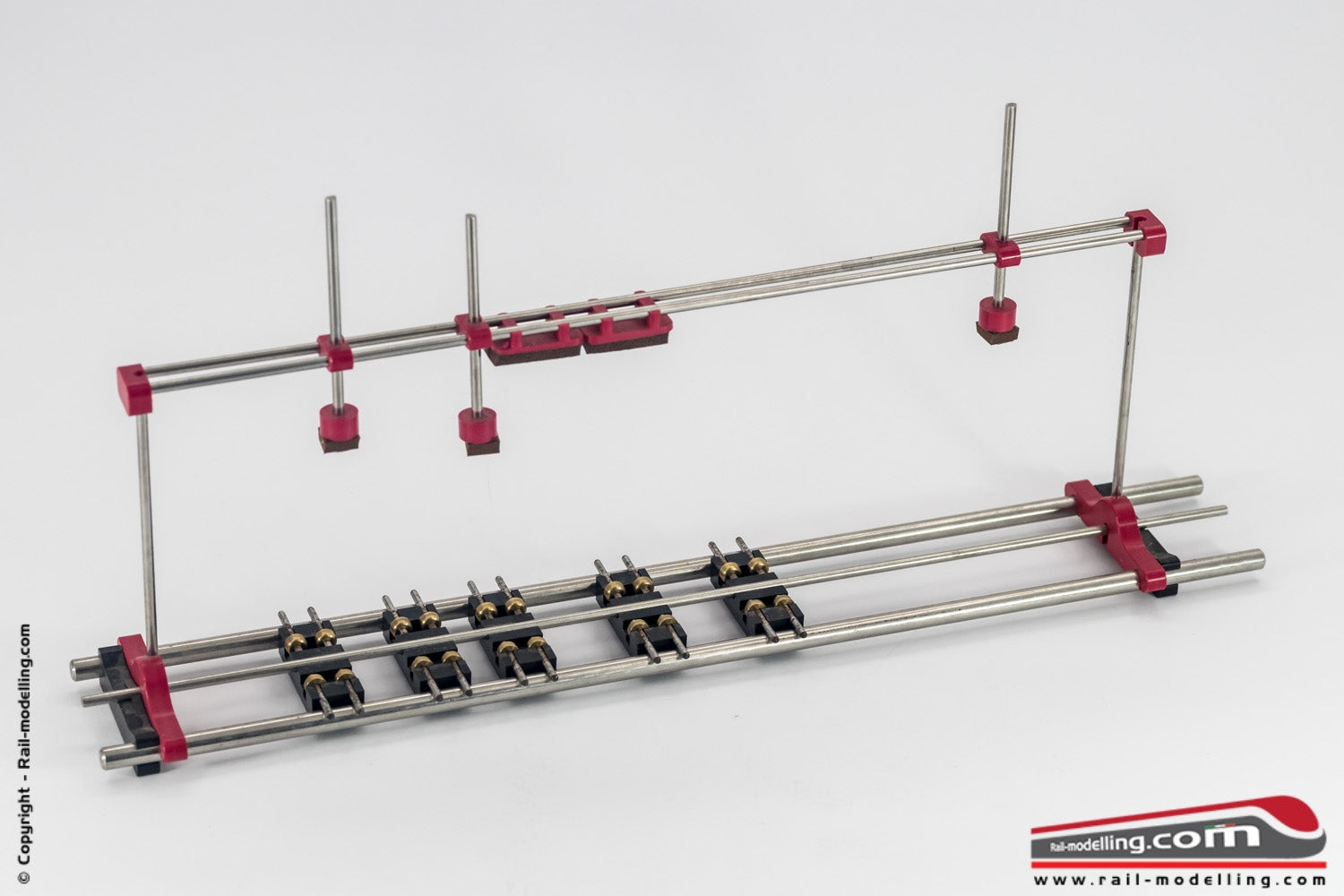 RAIL-MOD RMBP0 - H0 1:87 - Struttura banco prova rotabili a 5 assi USATO