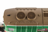 RIVAROSSI HR2162 - H0 1:87 - Locomotiva Diesel FS D 445 1025 Livrea Verde Isabella