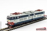 RIVAROSSI HR2705 - H0 1:87 - Locomotiva elettrica FS E 656 507 livrea origine dep. Genova B. Ep. V