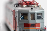 RIVAROSSI HR2708 - H0 1:87 - Locomotiva elettrica FS E 424 350 Navetta MDVE DCC