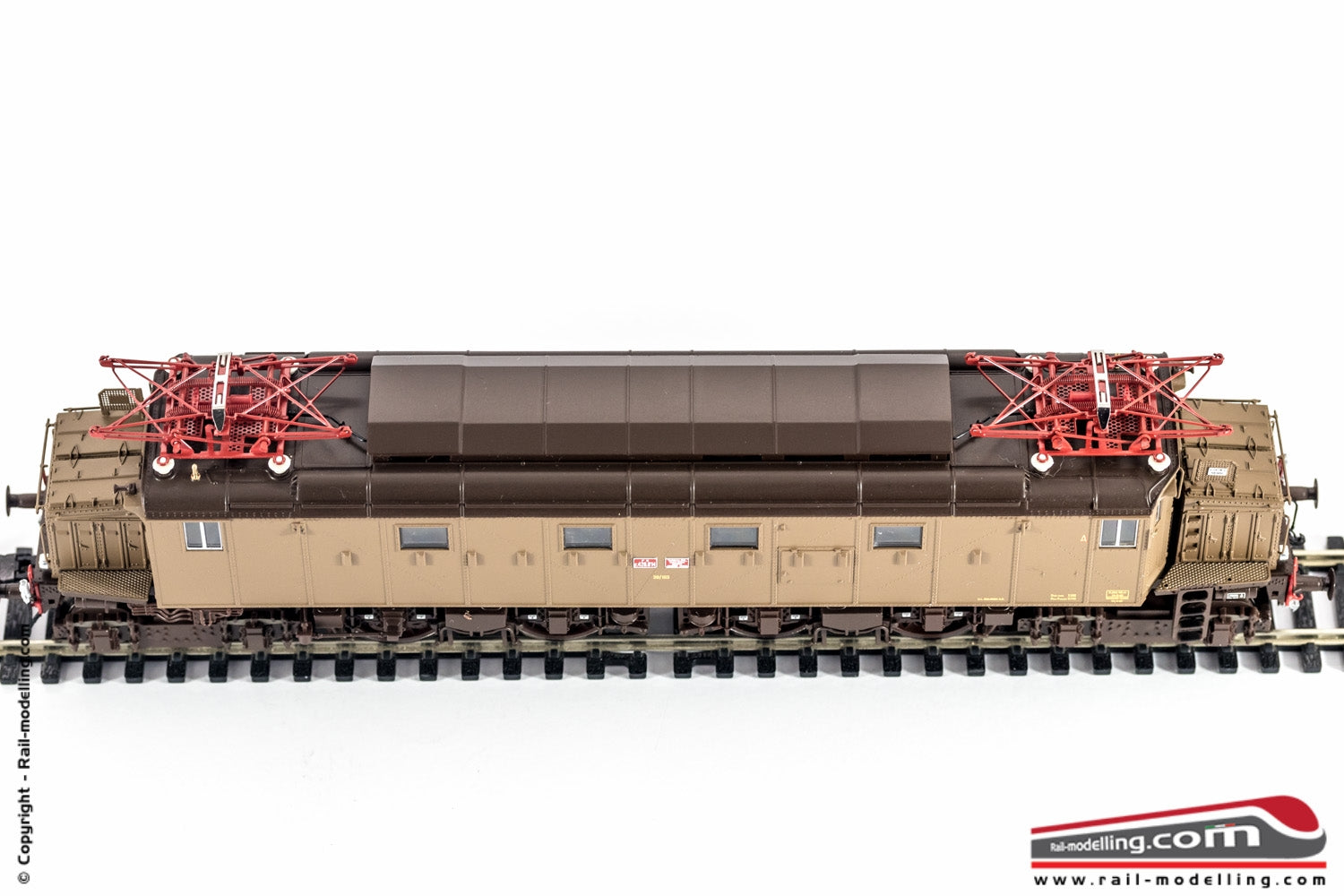 RIVAROSSI HR2709 - H0 1:87 - Locomotiva elettrica FS E 428 014 deposito di Bologna Ep. IV