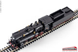 RIVAROSSI HR2746 - H0 187 - Locomotiva a vapore FS Gr. 743 390 con preriscaldatori Franco Crosti Ep. III-IV