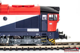 RIVAROSSI HR2845 - H0 187 - Locomotiva diesel FUC DE520 livrea blurossobianco Ep. VI
