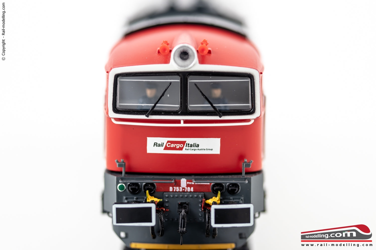 RIVAROSSI HR2863 - H0 187 - Locomotiva diesel Rail Cargo Italia D.753.704 Ep. VI