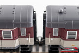 RIVAROSSI HR4254 - 1:87 - Set 2 carrozze tipo ‘59 livrea rosso fegato di 1 cl. + 2 cl. Epoca IV