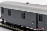 RIVAROSSI HR4269- H0 1:87 - Carrozza bagagliaio postale FS tipo 1949 livrea grigio ardesia logo inclinato