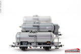 RIVAROSSI HR6490 - H0 187 - Set 3 carri FS cisterna tipo Vz Ep. III