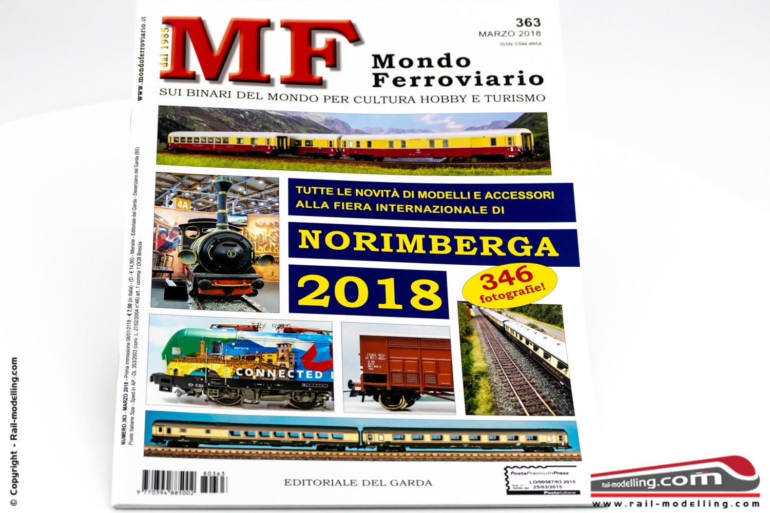 Rivista - MF Mondo Ferroviario numero 363 Marzo 2018