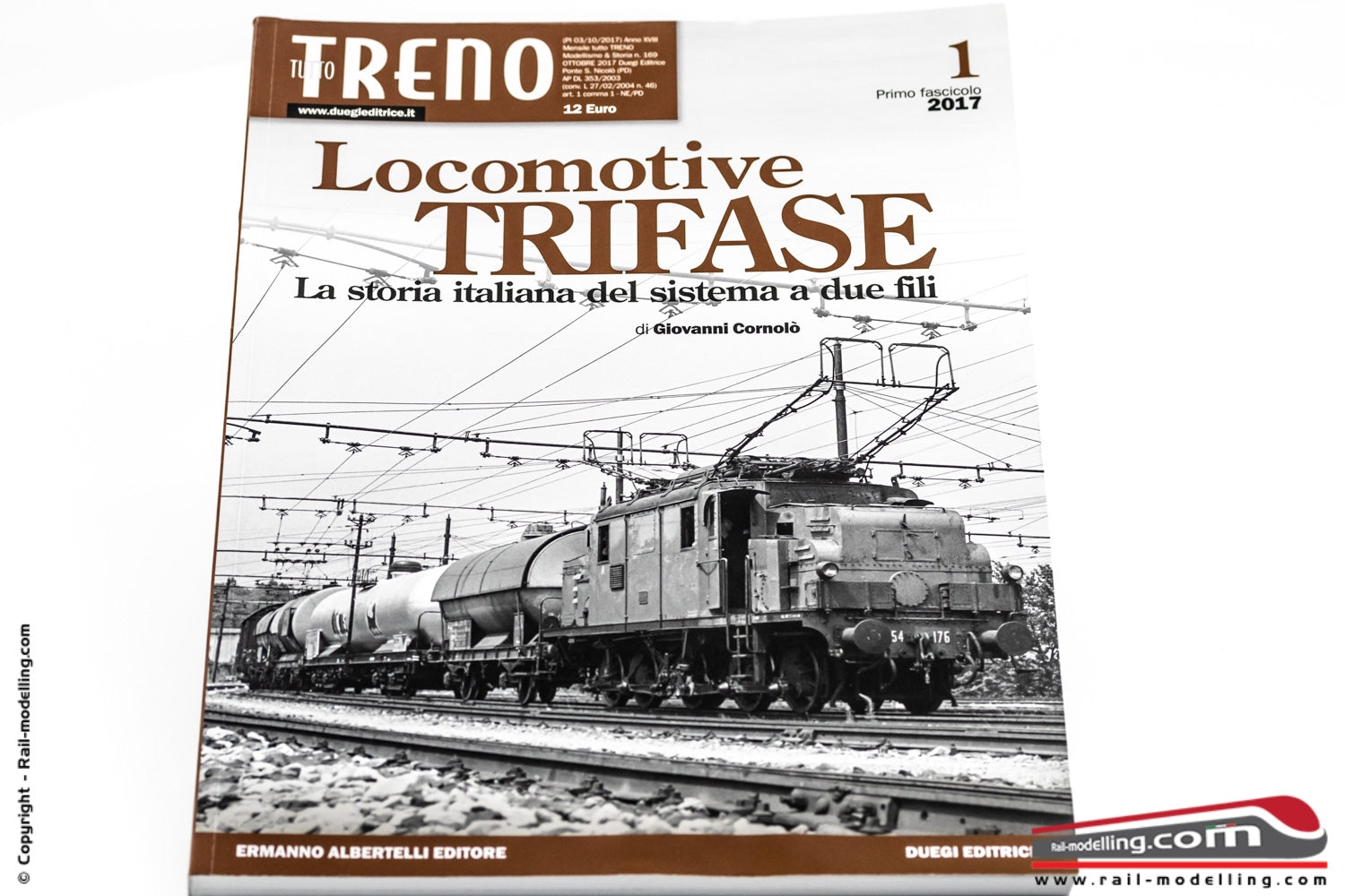 Rivista - Tutto Treno Modellismo e Storia 169 - Locomotive Trifase - Fascicolo 1 - 2017
