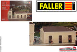 FALLER 190621 - H0 1:87 - Edifici ausiliari di servizio annessi alla stazione ferroviaria