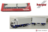 HERPA 142427 - H0 1:87 - Camion autoarticolato frigorifero Bianco Mercedes 