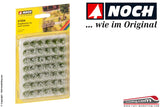 NOCH 07028 - Ciuffi erba con fiori bianchi alti 12 mm
