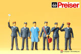 PREISER 10087 - H0 1:87 - Figurini personale ferroviario svizzero 