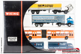WIKING 198301 - H0 1:87 - Set 4 veicoli pesanti articolati werbemodelle 1982/83