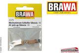 BRAWA 2225 - H0 1:87 - Pattino presa corrente per sistemi AC Marklin