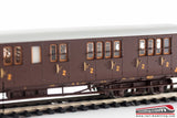ACME 55066 - H0 1:87 - Set 2 Carrozze passeggeri Centoporte tipo 1910 Livrea Castano Ep. III