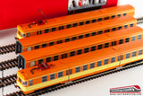 ACME 70050 - H0 1:87 - Convoglio Ale 801/940 + Le 108 FS, livrea Fanta giallo/arancio Ep. V