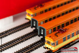 ACME 70050 - H0 1:87 - Convoglio Ale 801/940 + Le 108 FS, livrea Fanta giallo/arancio Ep. V