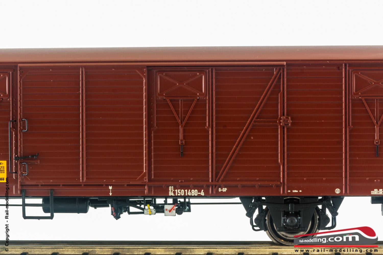 EXACT-TRAIN EX20185 - H0 1:87 - Set 2 carri Gbs NS EUROP con tetto metallico