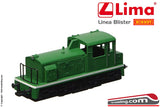 LIMA HL2300 - H0 1:87 - Locomotore diesel da manovra in livrea verde - Linea Blister