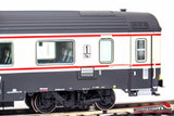 LIMA EXPERT HL5002 - H0 1:87 - Carrozza FS Gran Confort serie 88 a scompartim. tetto cannellato