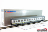 LS MODELS 97501 - H0 1:87 - Carrozza passeggeri FS Eurofima Bigrigia B11 di 2° cl. 61 83 21-90 014-3