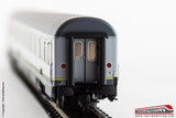 LS MODELS 97501 - H0 1:87 - Carrozza passeggeri FS Eurofima Bigrigia B11 di 2° cl. 61 83 21-90 014-3