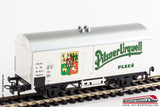 MARKLIN PRIMEX 4533 - H0 1:87 - Carro frigorifero 2 assi CSD Pilsner Urquell Assi DC + AC