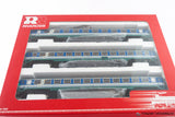 RIVAROSSI R3736 - 1:87 - Set Carrozze viaggiatori FS UIC X 1° e due 2° Classe XMPR