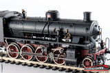 RIVAROSSI HR2382 - Locomotiva a vapore Gr 740 306 Romeo vomere rigido grande tender 3 assi