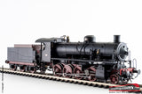 RIVAROSSI HR2483 - Locomotiva a vapore Gr 740 696 Caprotti tender 3 assi vomere rigido